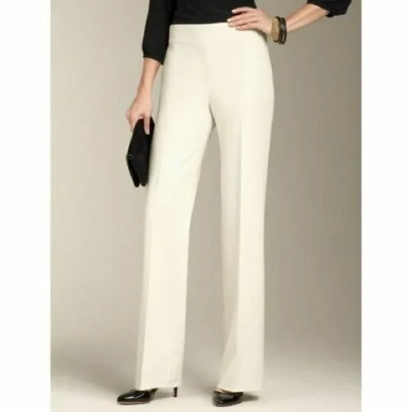 AKRIS PUNTO Karla 100% wool TROUSERS PANTS - Picture 8 of 10